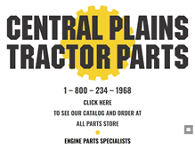 Tablet Screenshot of centralplains.com